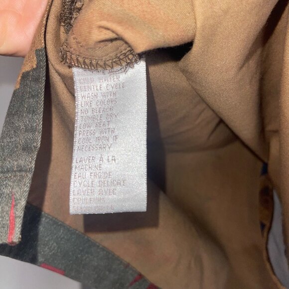 Jones New York Womens Jacket Size Large Multicolor Sport Western Aztec Shacket - Picture 10 of 12